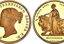 最高値の記録更新: イギリスのコイン