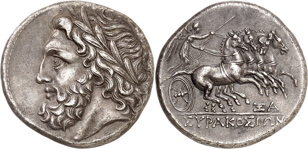 【高鑑定レア！】B.C3世紀 ケルト版 銀貨 マケドニア アンティークコイン