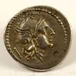 02-DSC_0005. Abb. 6 Quinar. Silber. 2.25 g. Luceria. 211-210 v. Chr.