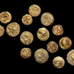04-Coins from the Crondall hoard of Anglo-Saxon gold, c. AD 640, acquired in memory of Arthur Evans
