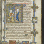 02-Aristotle instructing Alexander with a full bar border c British Library