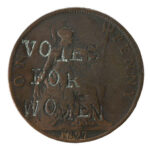 09-Victoria (1837-1901), Copper penny, 1897 ‘VOTES FOR WOMEN’, c.1913-14 © The Fitzwilliam Museum (1)