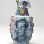 14-‘Instrument of State – China’ Grenade made from yuan banknotes – sculpture made from paper notes © Justine Smith