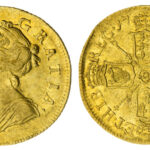 05Lot 164 – Queen Anne Guinea, 1705, struck before Union (£13,200)