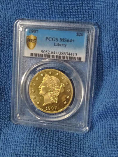01-Fake 1907 Liberty Head Double Eagle