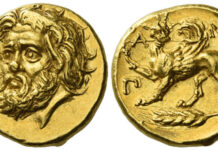 パンティカパイオンのスタテル金貨が世界最高値のアンティークコインに